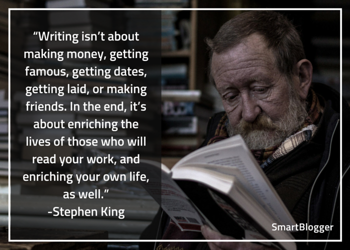 How can Stephen King quotes resonate with aspiring authors?