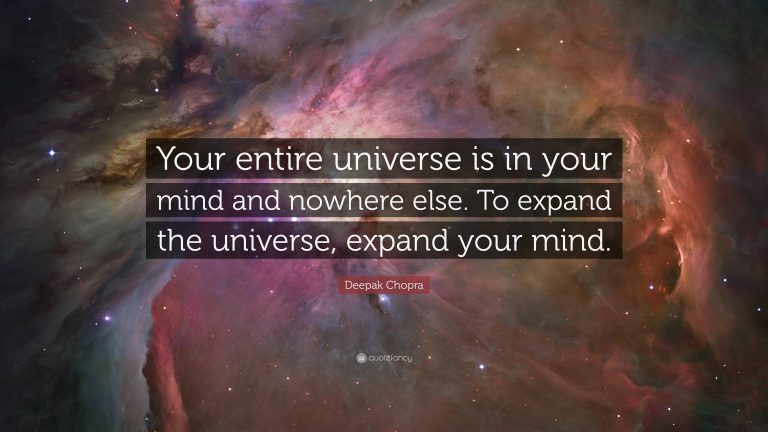 Is The Universe Mental Quotes?