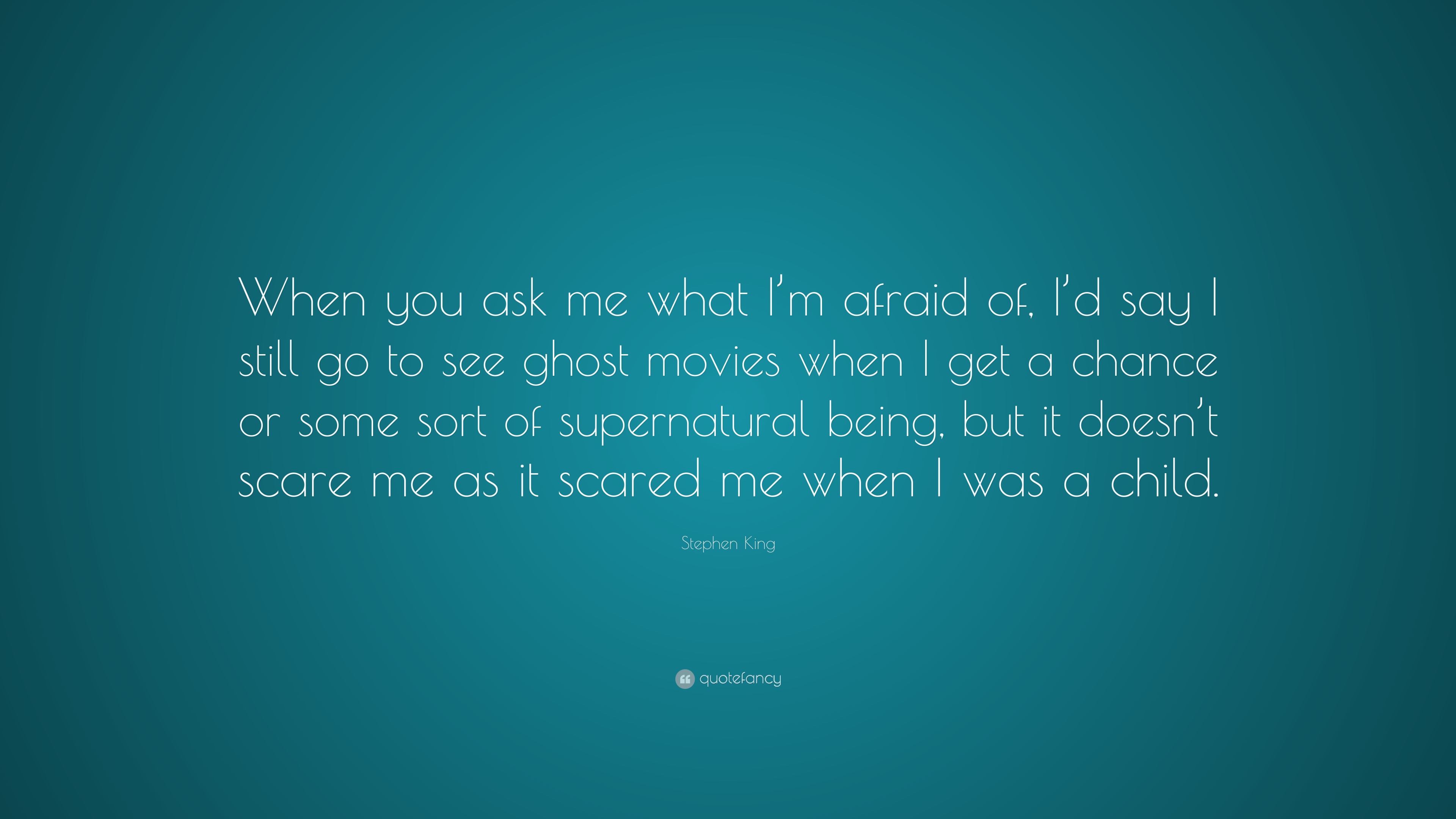 What are some Stephen King quotes about the supernatural?