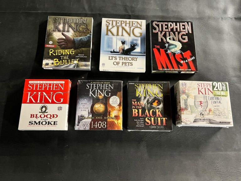 Are Stephen King Audiobooks Available On CD?