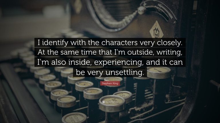 Which Stephen King Quotes Are Perfect For Analyzing Characters?