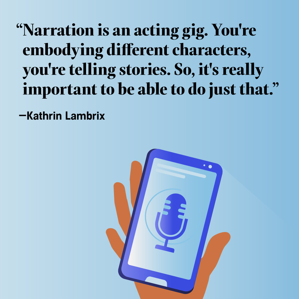 How do you become a narrator?
