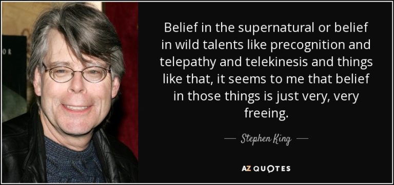 Stephen King Quotes: Insights Into The Supernatural