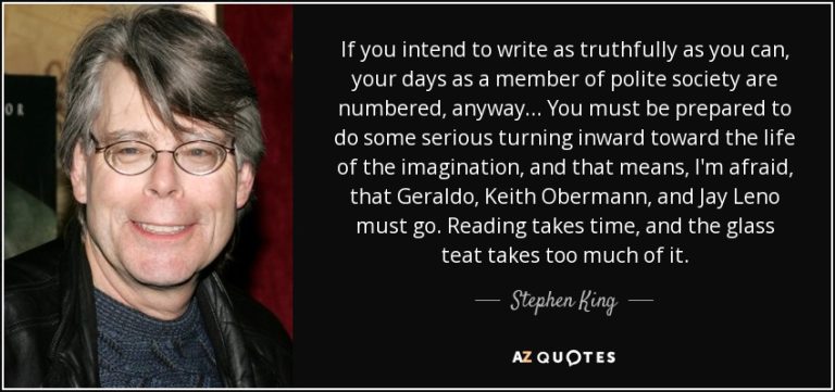 Stephen King Quotes: Unmasking The Shadows Of The Imagination