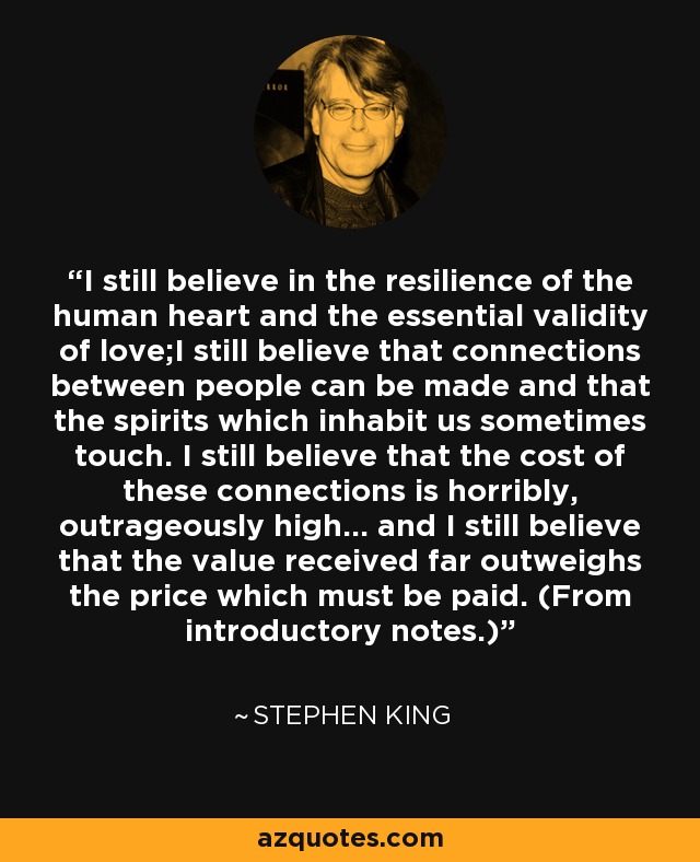 How Can Stephen King Quotes Inspire Resilience?