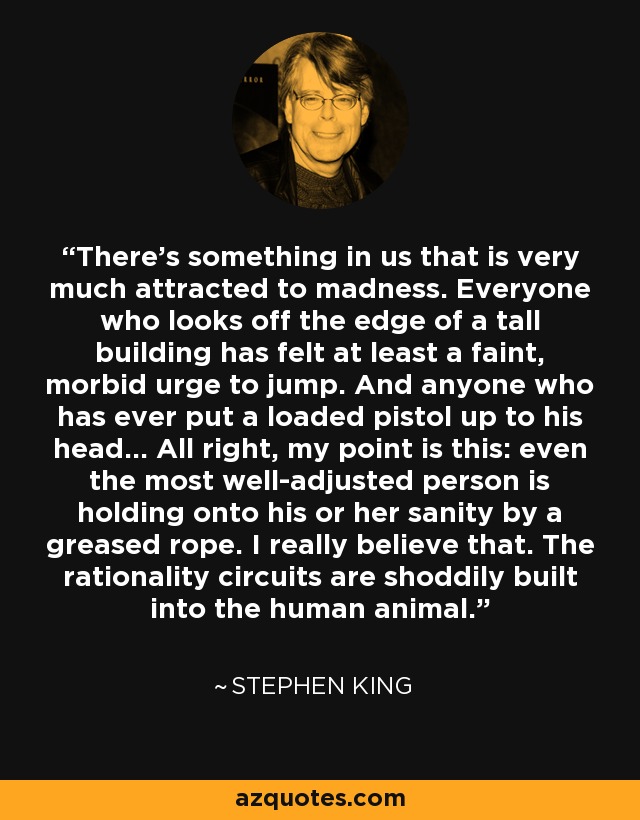 Which Stephen King quotes are perfect for building anticipation?