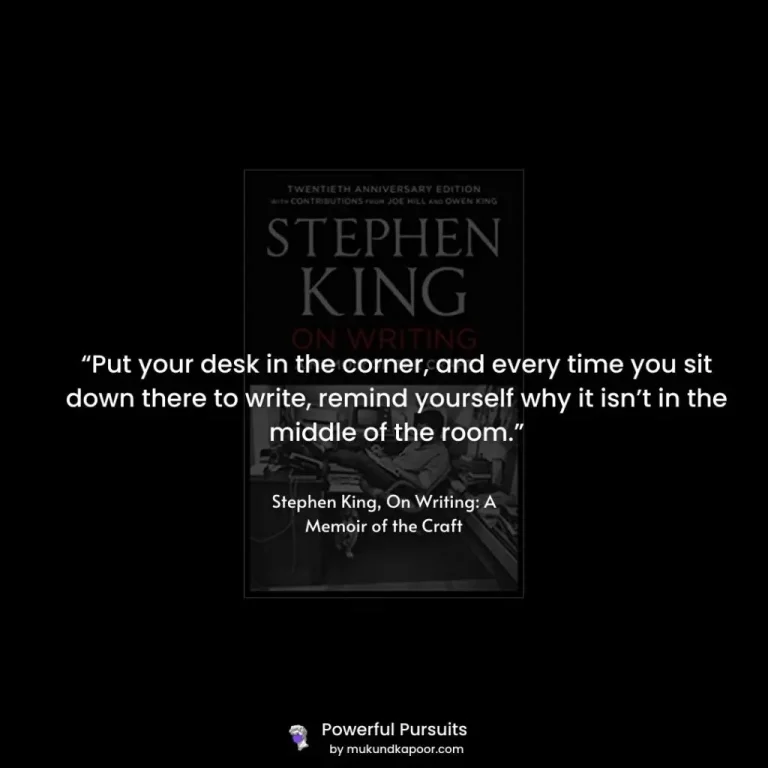 Stephen King’s Quotes: Insights Into The Depths Of Writing Craft