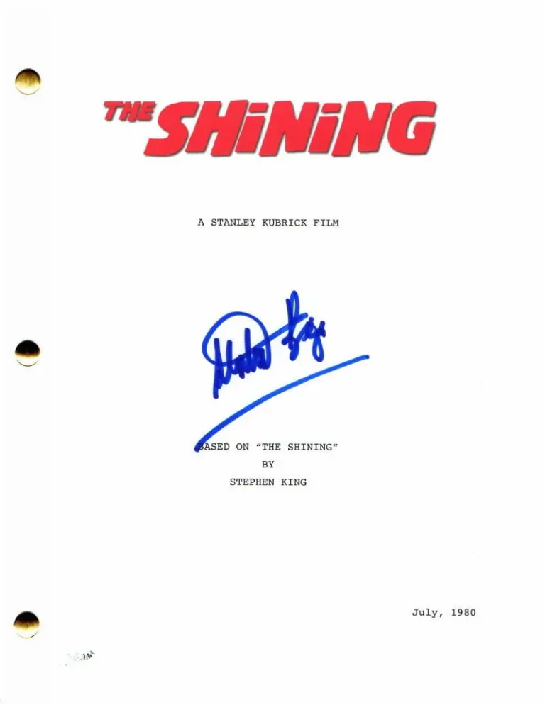 Are There Any Stephen King Movies With Rare Autographs?