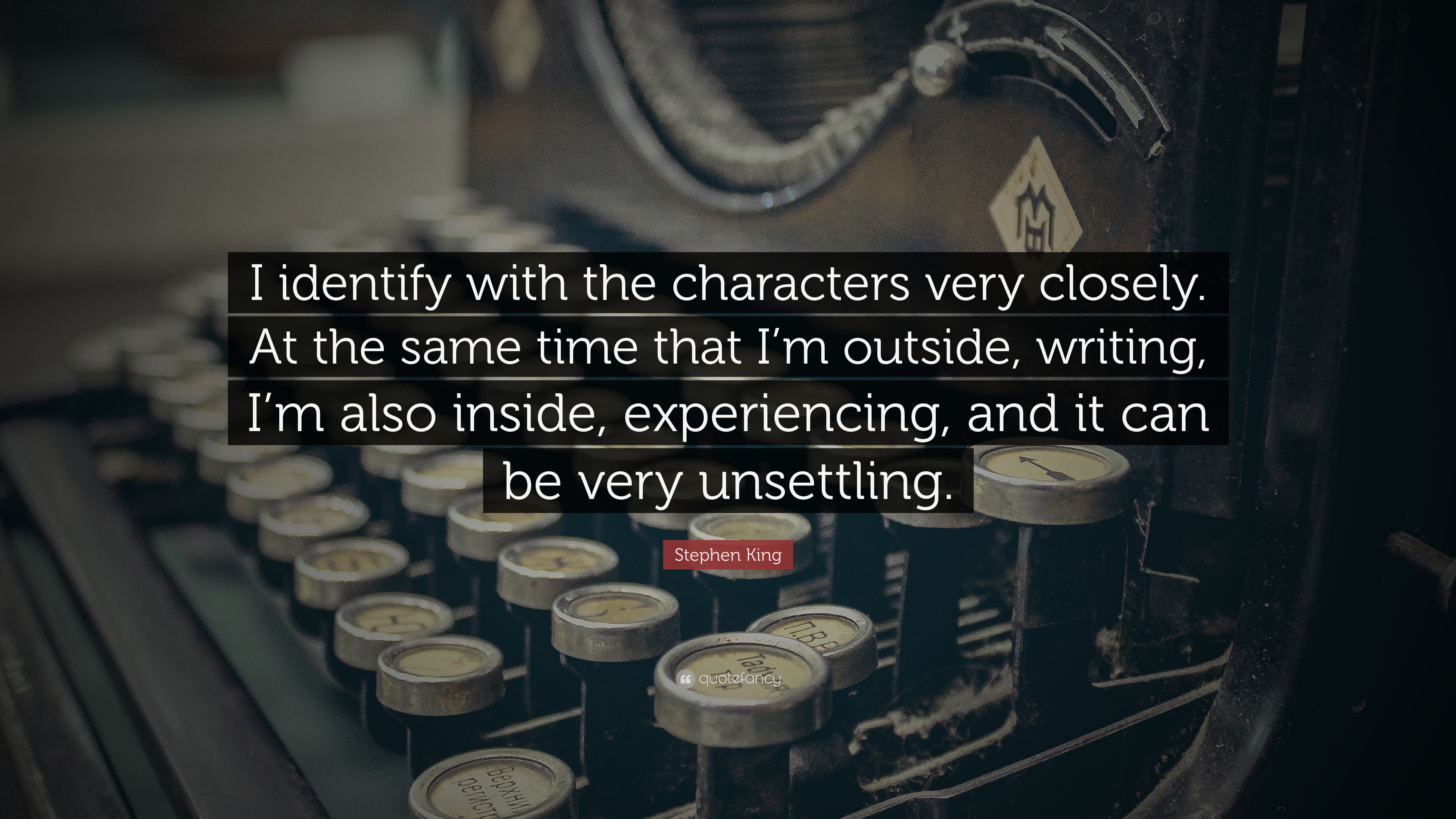 Which Stephen King quotes are perfect for analyzing characters?