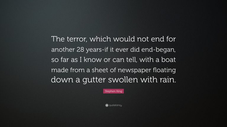 Stephen King Quotes: From Terror To Triumph
