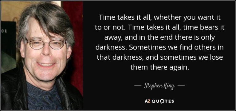 What Are Some Stephen King Quotes About Finding Strength In The Face Of Darkness?