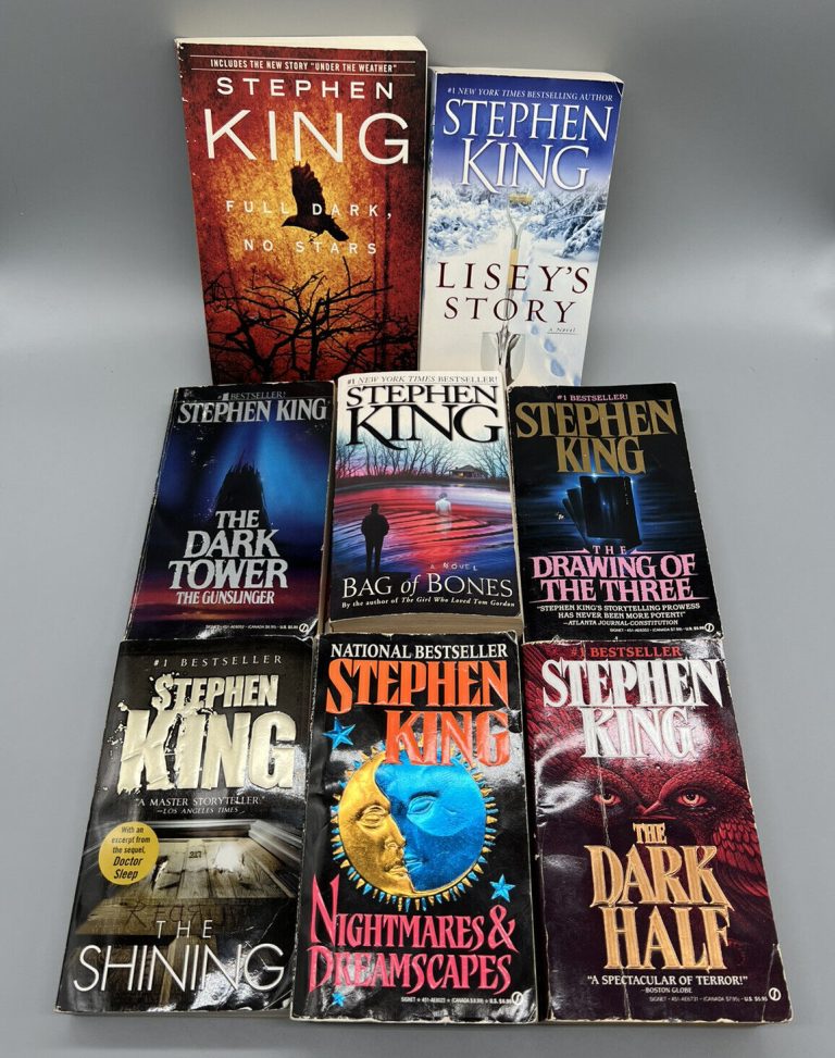 Stephen King’s Books: A Perfect Blend Of Horror, Suspense, And Character Development