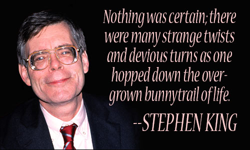 What Are Some Stephen King Quotes About The Allure Of The Macabre?